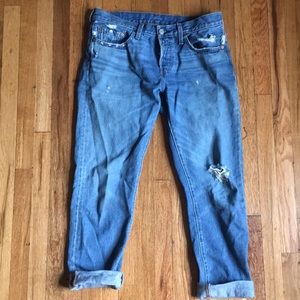 Boyfriend button fly Levi’s
